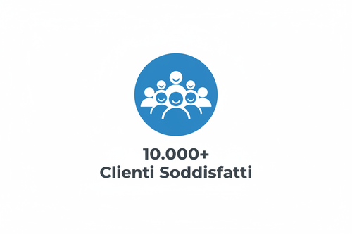 10.000+ Clienti Soddisfatti