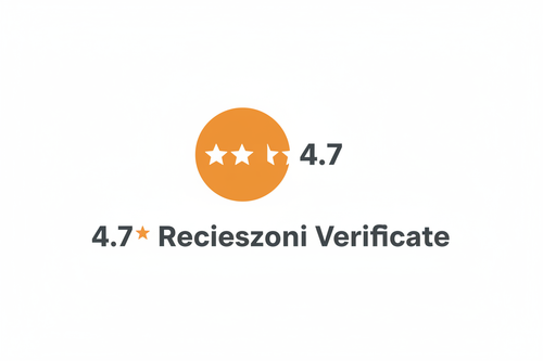 4.7★ Recensioni Verificate