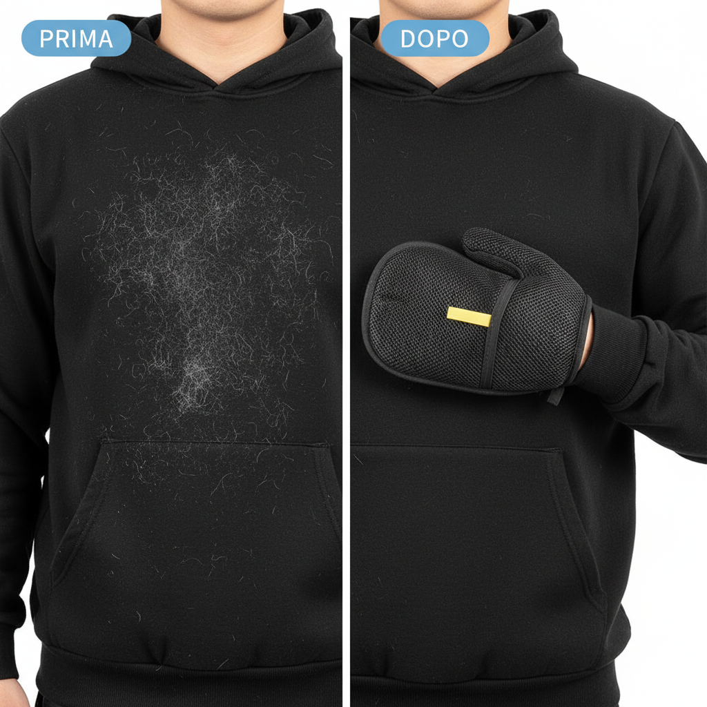 Prima e Dopo Hoodie Sans Tête